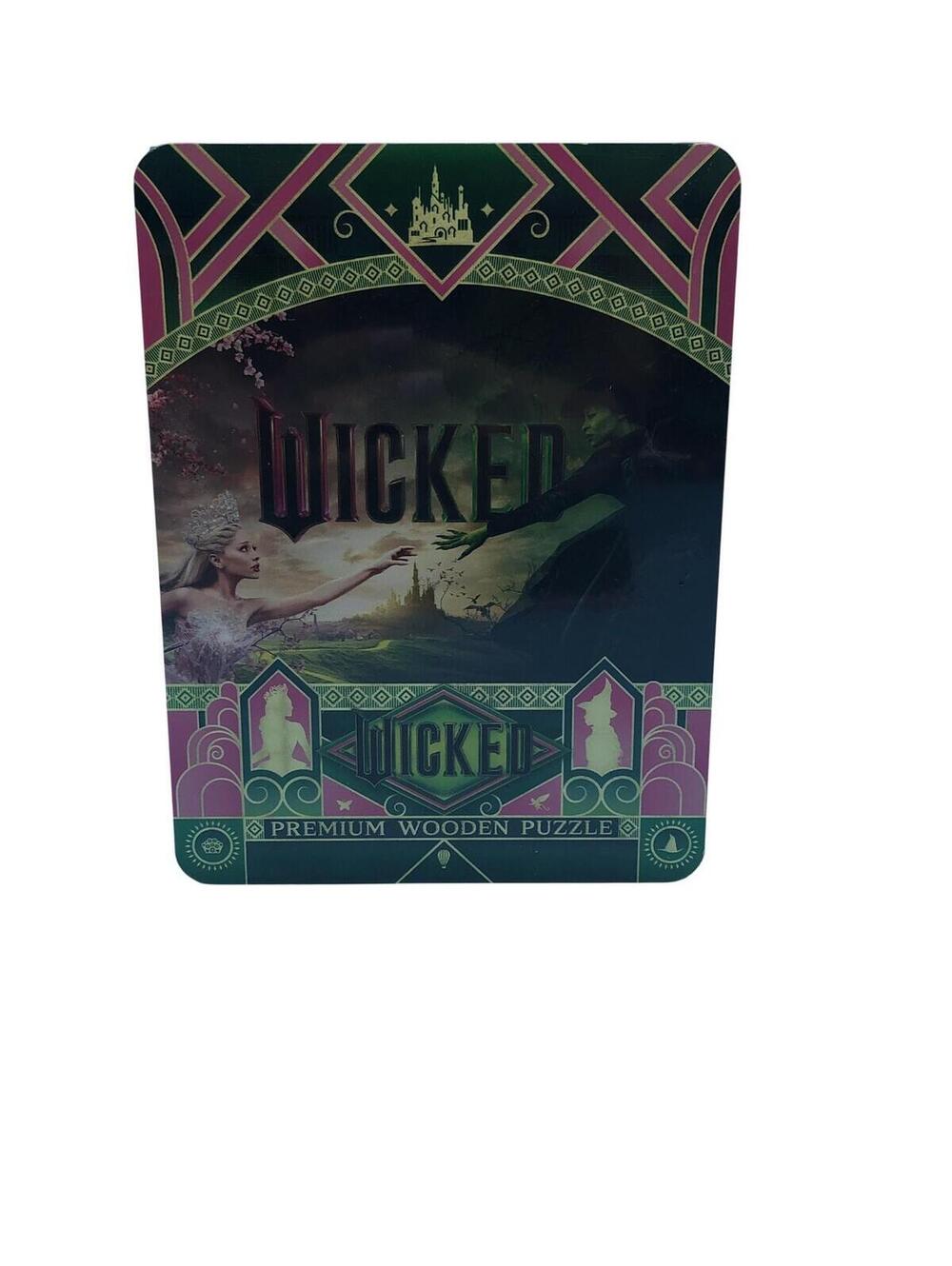 CRAFTHUB Wicked Premium Wooden 212 Piece Jigsaw Puzzle Tin Green New Sealed